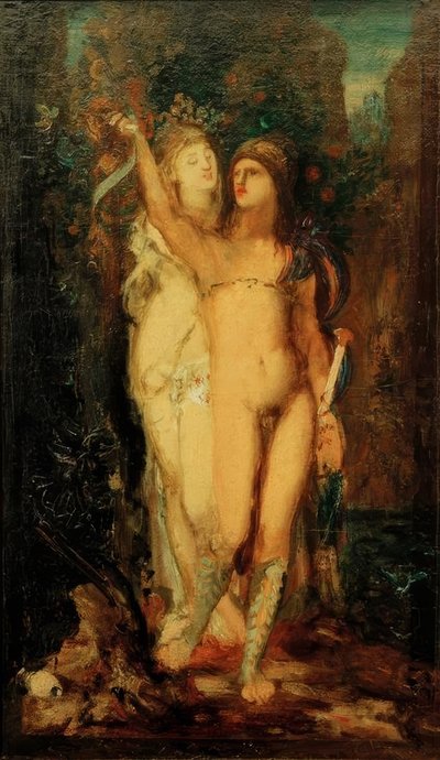Medea ja Jason tekijältä Gustave Moreau