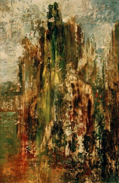 Palkkaus. Ebauche (au Sfinksi) tekijältä Gustave Moreau