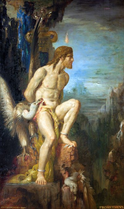 Prometheus tekijältä Gustave Moreau