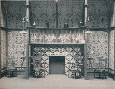 Inglenook suunnitellut G. Serrurier, 1898 tekijältä Gustave Serrurier Bovy