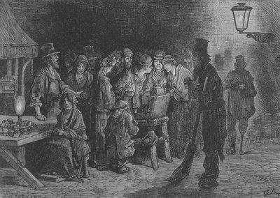 Pienet kaupat tekijältä Gustave after Dore