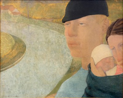 Maanviljelijän perhe tekijältä Gustave Van de Woestyne