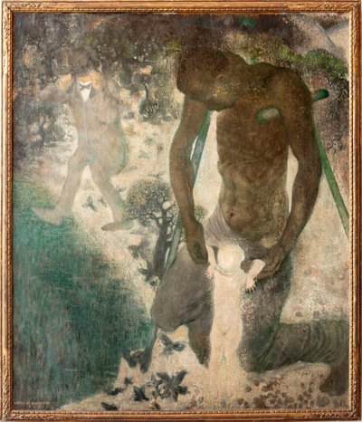 Tahalliset sokeat ja rampaat, jotka haluavat opettaa lapsen kävelemään tekijältä Gustave Van de Woestyne