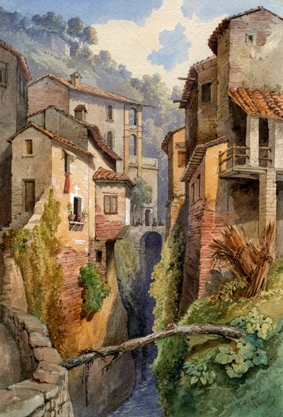 Lucca, Toscana, Italia, 1850. tekijältä Gustavo Witting