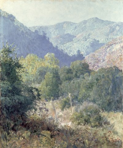 Näkymä San Gabriel -vuorille tekijältä Guy Rose