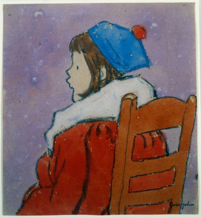 Petit-profiili, n. 1920 tekijältä Gwen John
