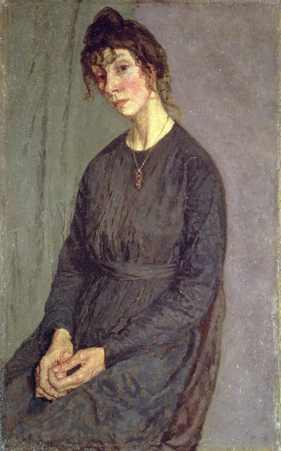 Chloe Boughton-Leighin muotokuva (öljy kankaalle) tekijältä Gwen John