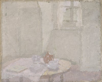 Pieni sisätila, noin 1926 (öljy kankaalle) tekijältä Gwen John