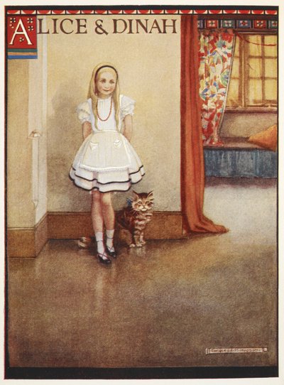 Alice ja Dinah-kissa tekijältä Gwynedd M. Hudson