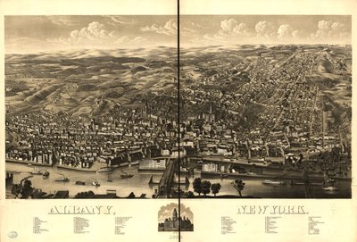 Albany, New York 1879. tekijältä H.H. Rowley and Co.; Beck and Pauli