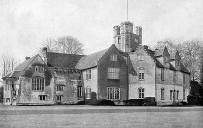 Bisham Abbey, Berkshire, koillisesta, 1924-1926. tekijältä HN King