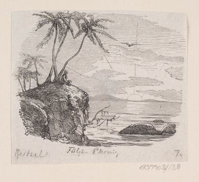 Kuvitus "Bird Phønix" -elokuvalle H.C. Andersen, "Satuja ja tarinoita", osa 2 tekijältä H.P. Hansen