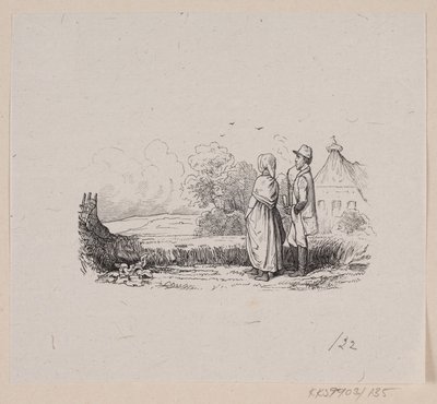 Kuvitus "Hørenille" H.C. Andersen, "Satuja ja tarinoita", osa 2 tekijältä H.P. Hansen
