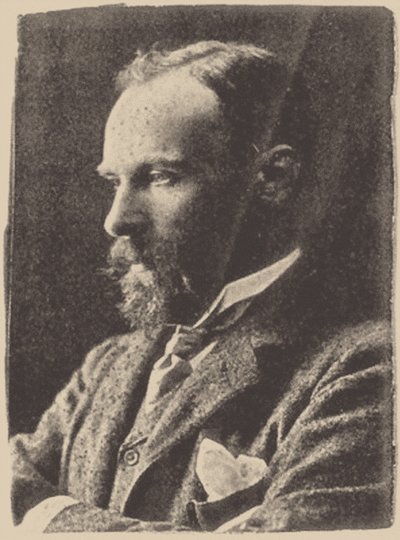 John William Waterhousen muotokuva tekijältä H.S. Mendelssohn Studio
