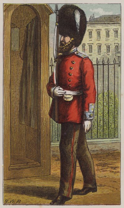 Grenadier (väri litho) tekijältä H.W. (after) Petherick