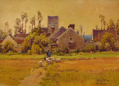 French Village, 1800-luvun loppu - 1900-luvun alku. tekijältä H. Anthony Dyer