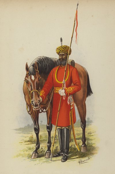 Kenraalikuvernöörin ruumiinvartija, Kalkutta tekijältä H. Bunnett