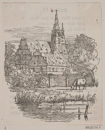 Frederiksborgin linna tekijältä H. C. Henneberg
