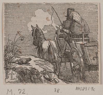 Kuvitus "Kätilö ja peikko" tekijältä H. C. Henneberg