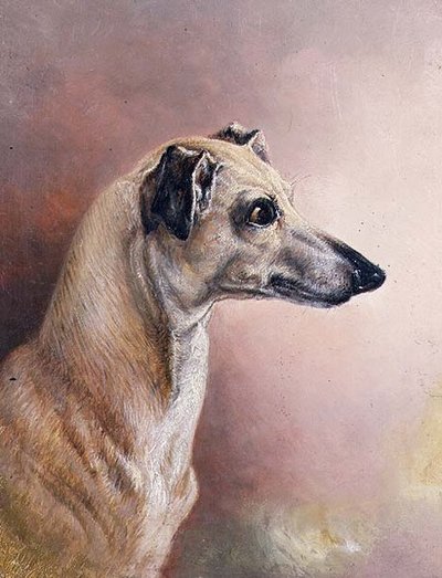 Pinuno ng isang Greyhound (panel)finn tekijältä H. Morley Park