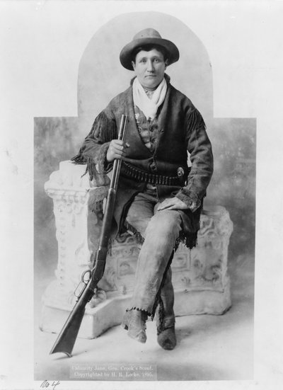 Calamity Jane kenraali Crookin tiedustelijana tekijältä H. R. Locke
