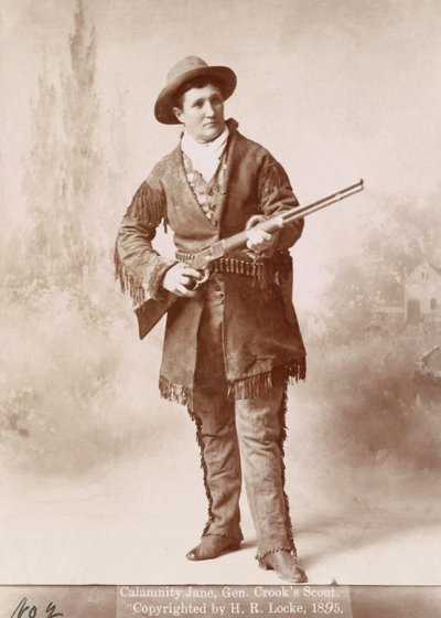 Calamity Janen muotokuva tekijältä H. R. Locke