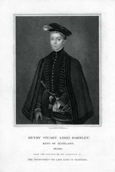 Henry Stuart, Lord Darnley, Skotlannin kuningattaren Maryn toinen aviomies 1800-luvulla. tekijältä H. Robinson