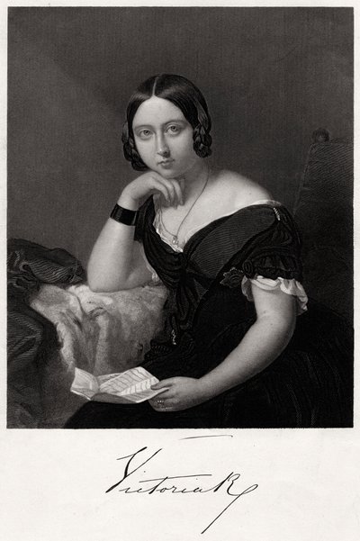 Kuningatar Victoria, 1800-luku tekijältä H. Robinson