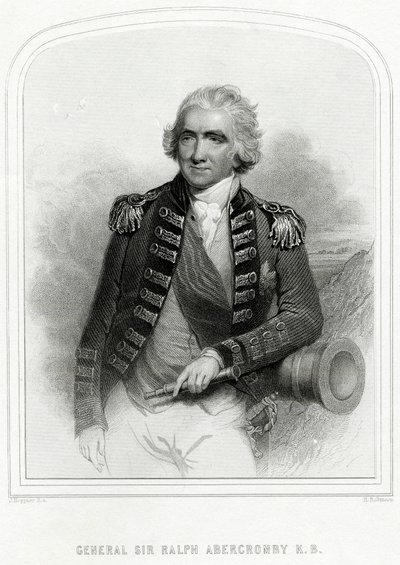 Ralph Abercromby 1734-1801, skotlantilainen sotilas tekijältä H. Robinson