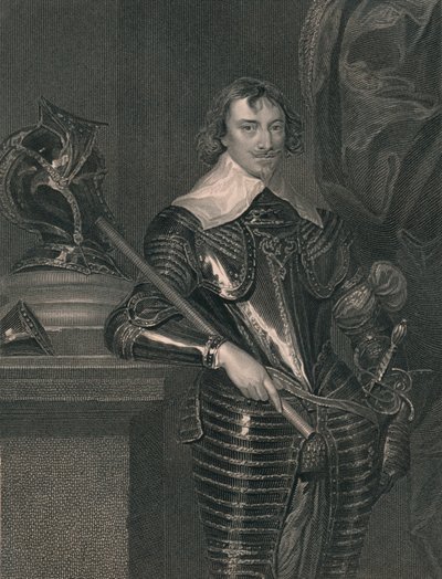 Robert Rich, Earl of Warwick, 1630-luku, 1800-luvun alkupuoli-puoli. tekijältä H. Robinson