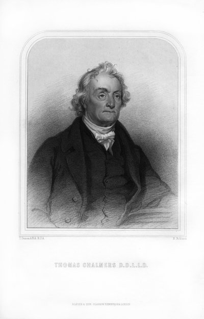 Thomas Chalmers, Skotlannin jumalallinen, 1870. tekijältä H. Robinson