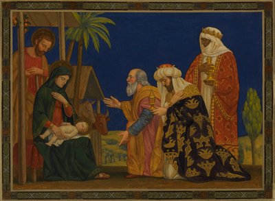 Magi, n. 1915. tekijältä H. Siddons Mowbray