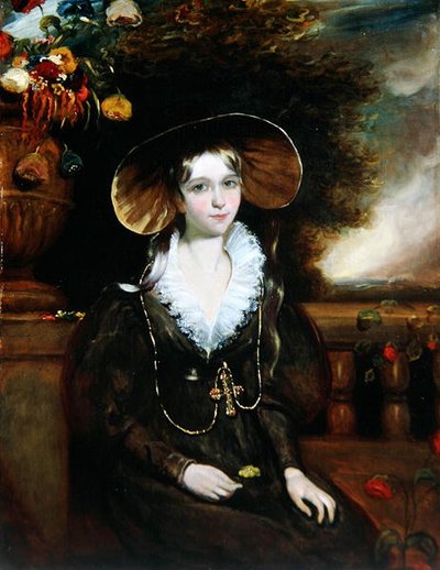 Lady Mary Fitzalan Howard, noin 1836 (öljy kankaalle). tekijältä H. Smith