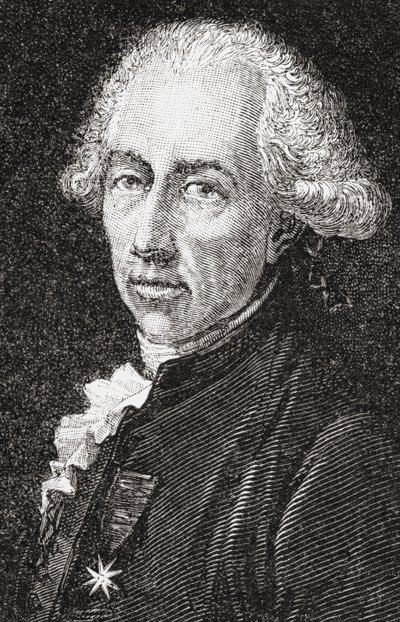 Francois Alexandre Frederic, Duc de la Rouchefoucauld-Liancourt, kaiverrus Pannemaker-Ligny, Louis Blancin (1811-82) teoksesta "Histoire de la Revolution Francaise" tekijältä H. de la Charlerie
