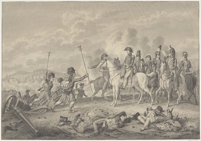 Wellingtonin herttua saa kaksi standardia kotkien kanssa, jotka vangittiin ranskalaisilta Waterloon taistelussa vuonna 1815 tekijältä Haatje Pieters Oosterhuis