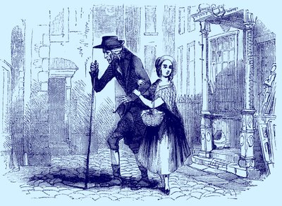 Charles Dickensin "The Old Curiosity Shop" tekijältä Hablot Knight Browne