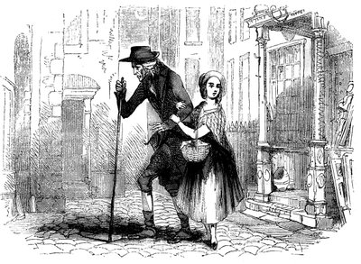 Charles Dickensin "The Old Curiosity Shop" tekijältä Hablot Knight Browne