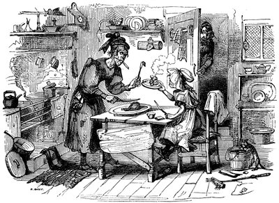 Charles Dickensin "The Old Curiosity Shop" tekijältä Hablot Knight Browne