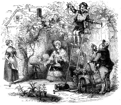 Charles Dickensin "The Old Curiosity Shop" tekijältä Hablot Knight Browne