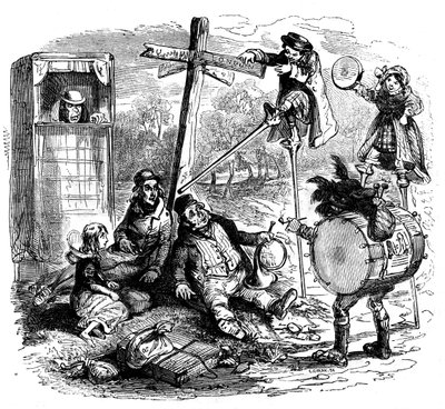 Charles Dickensin "The Old Curiosity Shop" tekijältä Hablot Knight Browne
