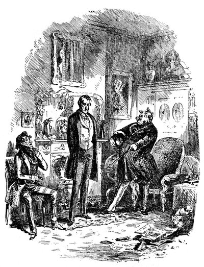 Charles Dickensin Dombey & Son tekijältä Hablot Knight Browne