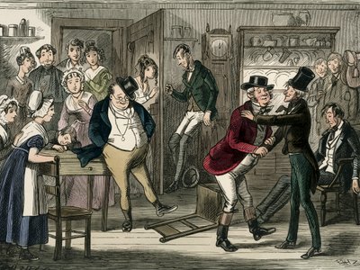 Charles Dickensin Pickwick Club tekijältä Hablot Knight Browne