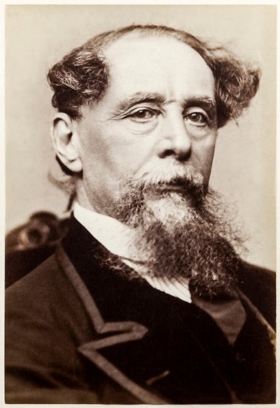 Charles Dickens: englantilainen kirjailija ja suosittu viktoriaaninen kirjailija tekijältä Hablot Knight Browne