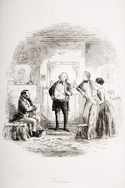 Coavinses, kuvitus Charles Dickensin (1812-70) 