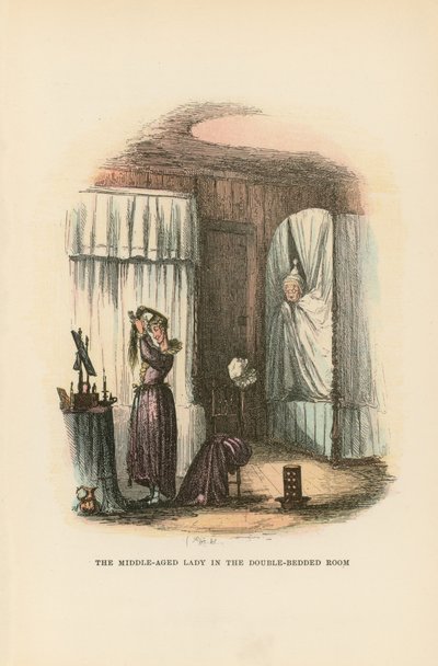 Kuvitus Pickwick Papersille tekijältä Hablot Knight Browne