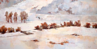 Pajut I, n.2011 (öljy kankaalle) tekijältä Hadley Rampton