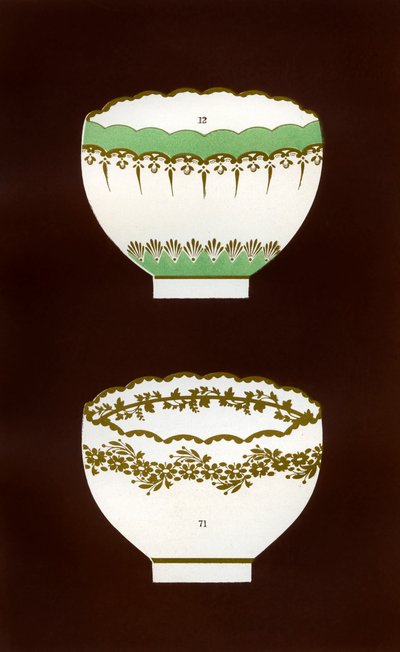Derby-kuvioita, 1876. tekijältä Hall and England