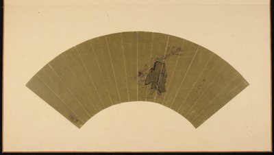 Kauppias ja lapsi katsomassa kuuta, Edo-kausi, 1600-luvun loppu - 1700-luvun alku. tekijältä Hanabusa Itcho