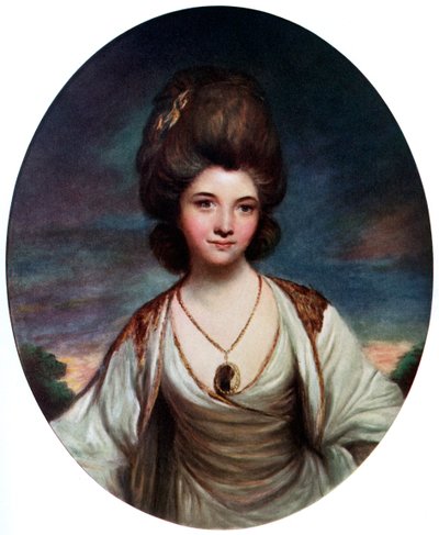 Lady Betty Compton, c1780. tekijältä Hanfstaengel