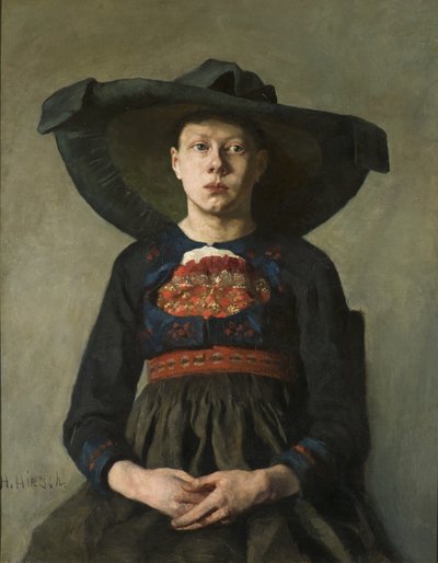 Baijerin talonpoikatyttö, 1885-87 tekijältä Hanna Pauli